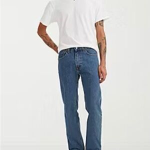 Levi's Relaxed Fit Blue Jeans 505